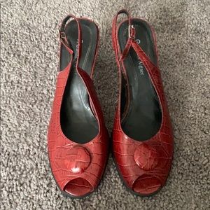 Etienne Aigner slingback shoes